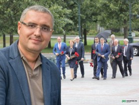 Scandalul „JOC”. Renato Usatîi amintește cum Oazu Nantoi a depus flori lângă zidul Kremlinului și s-a întâlnit cu Veaceslav Volodin
